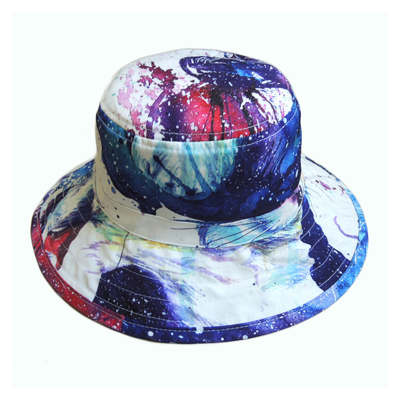 遮陽印花戶外盆帽定制