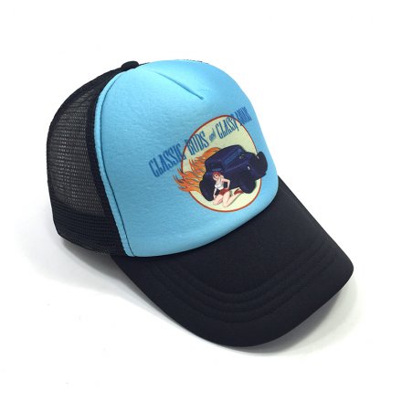 印花海綿貨車帽定制