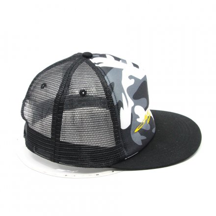 平沿嘻哈海綿網帽定制