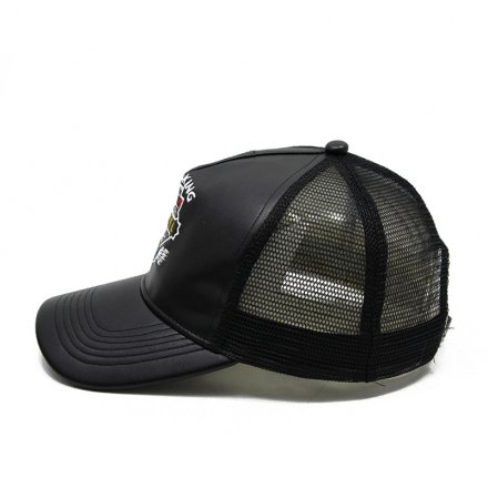 皮帶扣皮革透氣帽定制