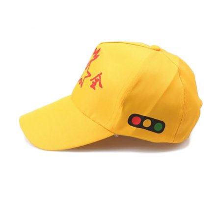 學生安全警示廣告帽定制