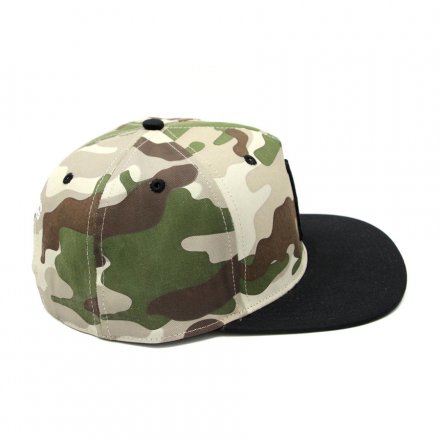 迷彩平沿街舞帽定制