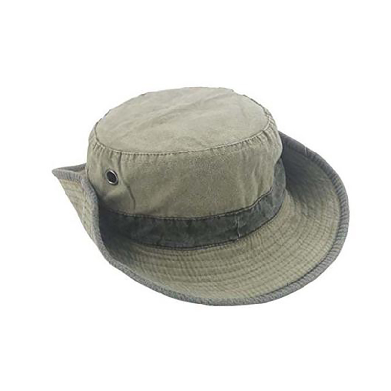 洗水漁夫帽定制-洗水軍帽生產(chǎn)廠家