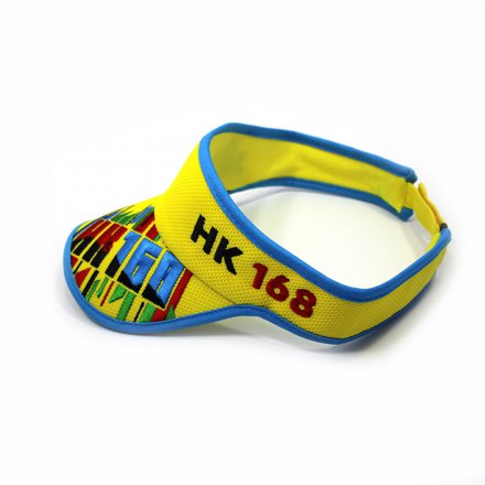 繡花馬拉松無頂帽定制