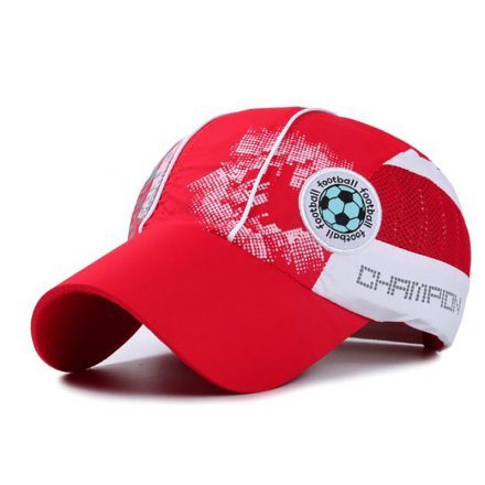 足球活動(dòng)繡花兒童帽定制