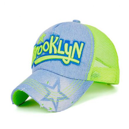 磨邊洗水寶寶網帽定制