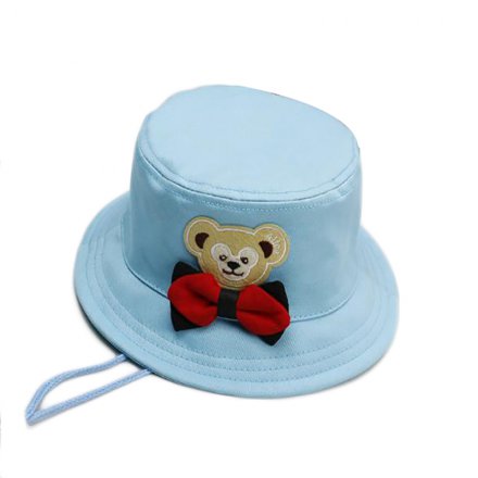 單色兒童卡通漁夫帽定制