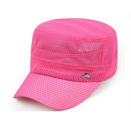 兒童透氣網眼平頂帽定制