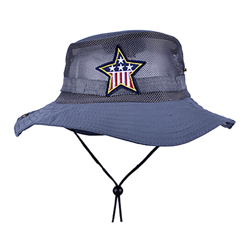 迷彩透氣休閑帽定制-休閑漁夫帽打樣