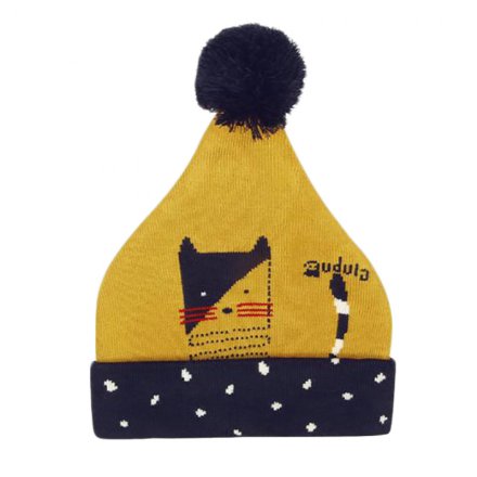 提花針織親子帽定制