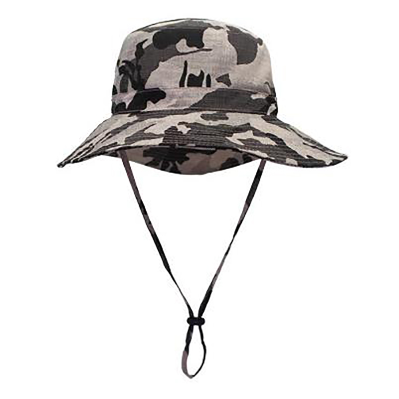 迷彩防曬帽訂制-防曬漁夫帽定做