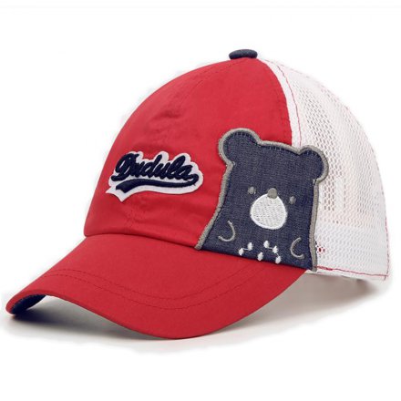 戶外透氣親子網帽定制