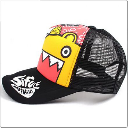 遮陽透氣海綿網帽定制