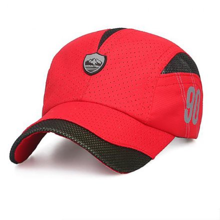 運動駁片薄料太陽帽定制