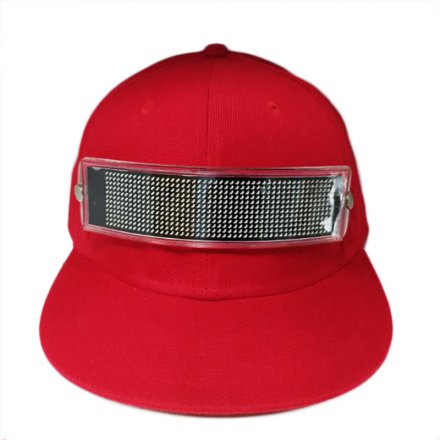 LED閃字顯示屏廣告帽定制