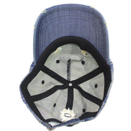 套色洗水牛仔六頁帽定制