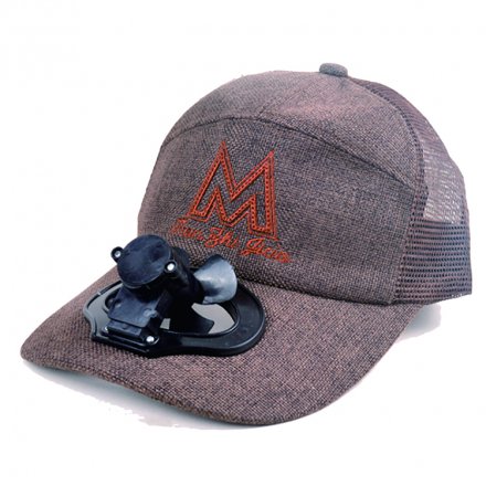 夏季遮陽防曬太陽能風(fēng)扇帽定做