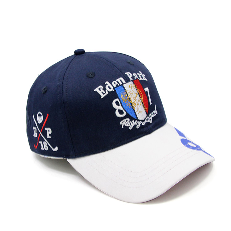 戶外字母刺繡防曬棒球帽定制